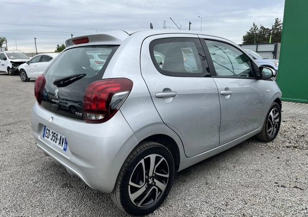 Peugeot 108 cena 13900 przebieg: 54000, rok produkcji 2016 z Polanów małe 106